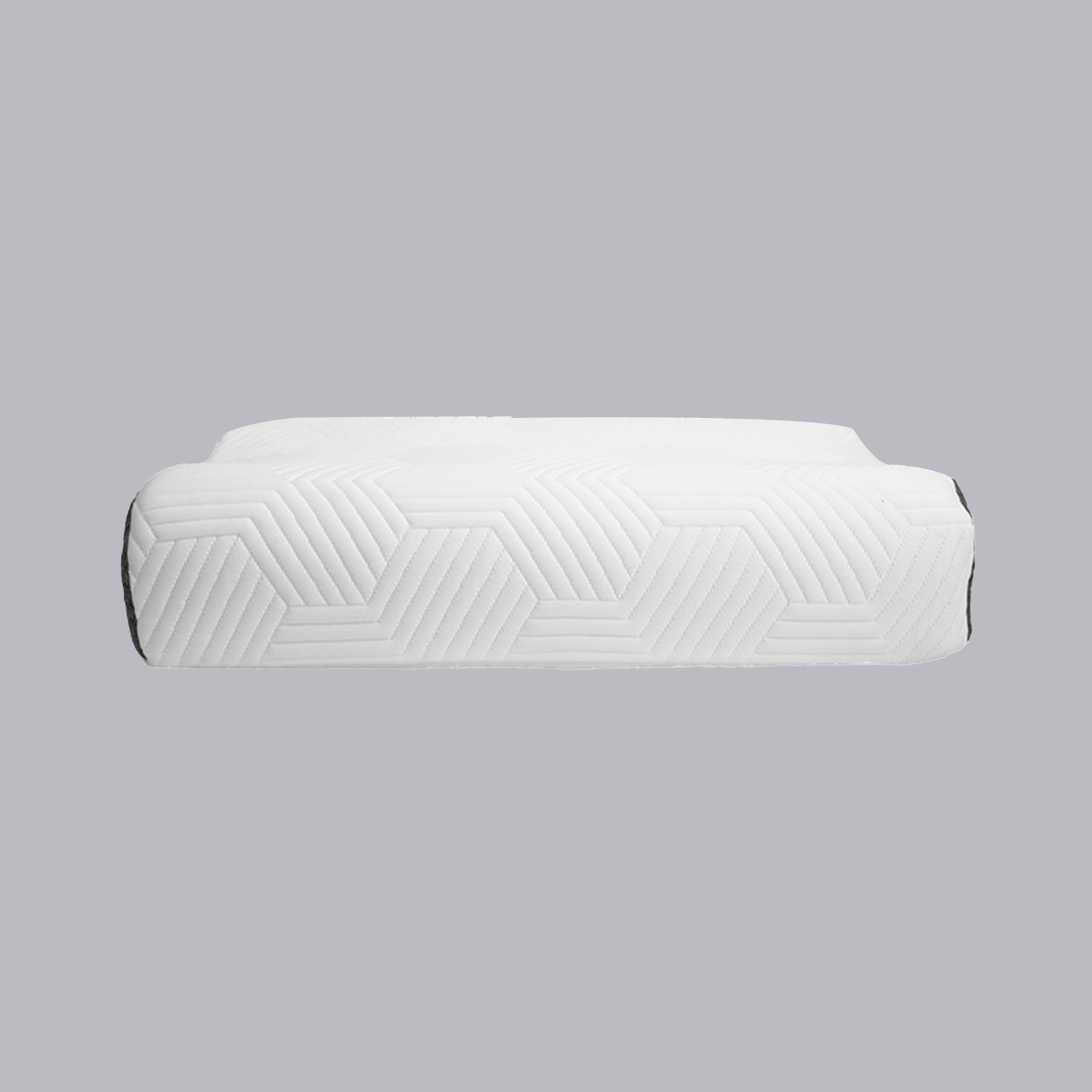 Bantal Leher Tepi Melengkung Persegi Panjang