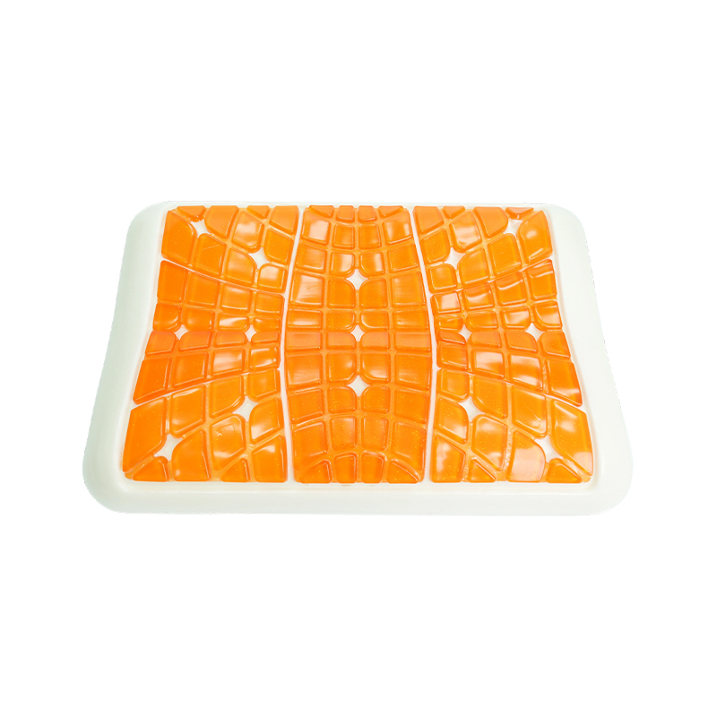 Bantal Busa Memori Pendingin Gel Pijat Kuning
